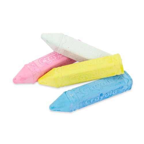 Crayola Sidewalk Chalk 4/Pkg, Multi - image 4