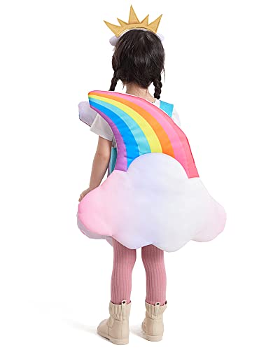 Disfraz infantil con luces de arcoíris y sol miniatura 5