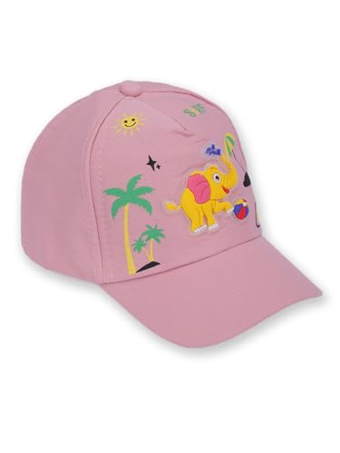 Image of PASSION PETALS Summer Dino Rockstar Baseball Cap for Kids Boys and Girls 2-4Years