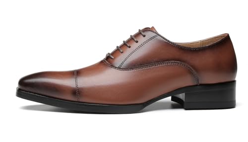 Men's Oxfords Formal Dress Leather Wedding Dress Tuxedo Business Derby Fashion Casual Shoes for Men2