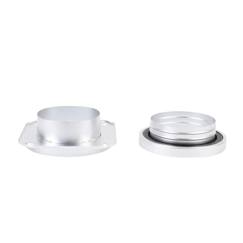 Kit de conector de ventilación para secadora con abrazaderas de acero inoxidable 7