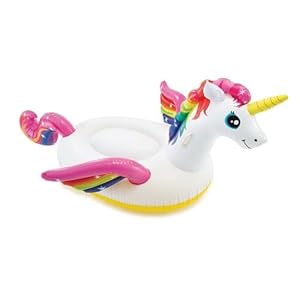 Intex 57561EP Unicornio n.a. Inflable para Montar, 59 x 50 Pulgadas, Multicolor/Surtido, 79 x 55 x 38 Pulgadas