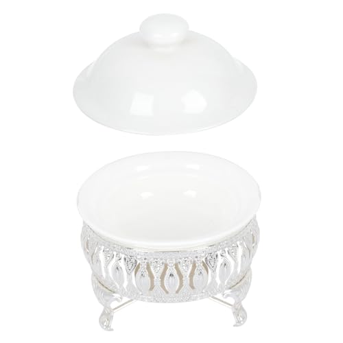 BRIGHTFUFU Tea Warmer Teapot Candle Stand Exquisite Craft Heat Retaining Safe to Use