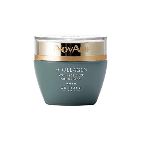 Oriflame Sweden Wrinkle Powder Cream 50 ml, Rapid Wrinkle Repair and Regenerating Anti-Aging Face Cream, Anti Wrinkle Novage Ecollage Hydrating Cream Cover