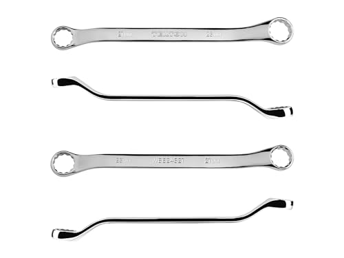 Image of TEKTON 21 x 23 mm 45-Degree Offset Box End Wrench | WBE24321
