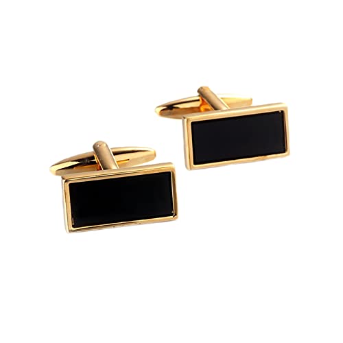 Set de Mancuernas para Hombre Daesar Dorado y Negro miniatura 1