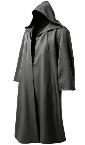 Image of GOLDSTITCH Men Hooded Robe Cloak Knight Fancy Cool Cosplay Costume