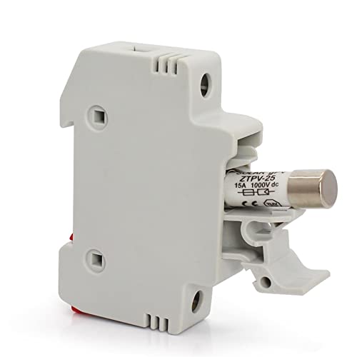 Fusible solaire PV 1000V DC avec porte-fusible BX0234 pour installation photovoltaïque