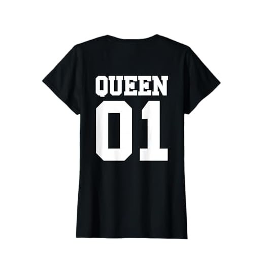 Damen Pärchen Set - Teil 1 Queen Partnerlook T-Shirt
