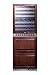 Summit Appliance SWCDAR24PNR 24" Wide Combination Dual-Zone Wine Cellar and 2-Drawer All-Refrigerator (Panels Not Included), 3.4 cu.ft Capacity, Automatic Defrost Wine Cellar, Stainless Steel Cabinet