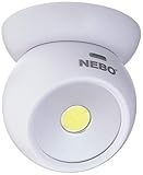 Nebo Tools 6690 Eye 220 Lumen 360 Degree Directional Area Light Magnetic Base with 3 Ways to Mount...