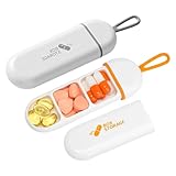 【Matériaux sûrs et de haute qualité】Cette boîte à médicaments est fabriquée en ABS de haute qualité, ce qui la rend durable, inodore et sans BPA ni autres substances nocives, pour une protection optimale de votre santé et de votre sécurité.