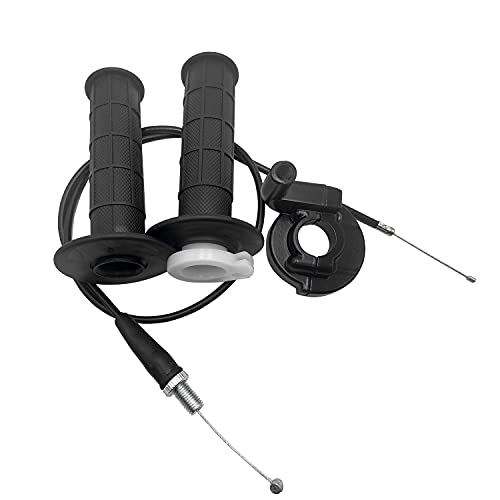 leihuo 90cm スロットル ケーブル 取っ手 キット汎用 50 90 110 125 150 200 250 cc Mini Baja オートバイ オフロードバイクAT