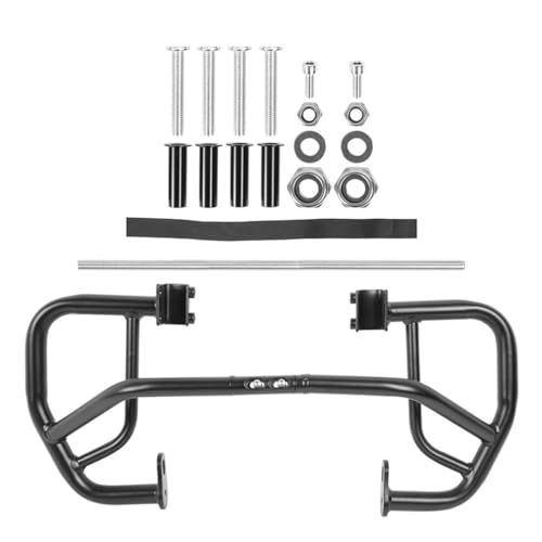 Barre de protection moteur Rebel CMX 500 et 300 de 2017 à 2024, crash bar noir mat acier robuste