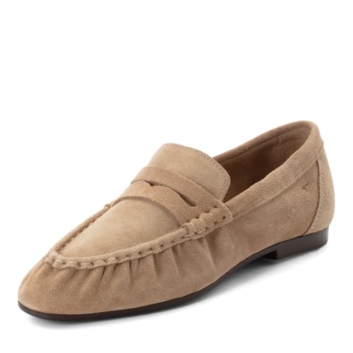 Tamaris Damen Slipper Frauen Mokassins Taupe 39 EU