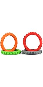 6er Set Sensorik Armbänder - Fidget Spielzeug Gegen Stress & Für Konzentration