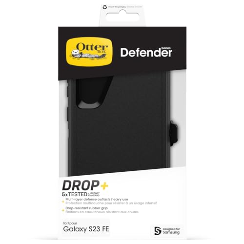 OtterBox Galaxy S23 FE Defender Series Case - Black by OtterBox - Used condition - Image 6