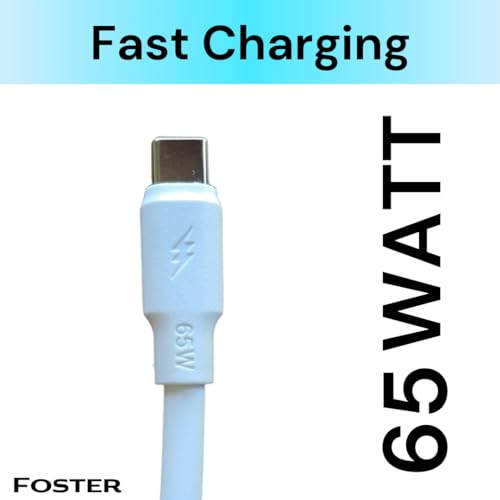 Image of Ticon-Fast Charging Cable Type-C Data Cable To USB A| Quick Charge 3.0 /65 Watt Cable|High-Speed Data Transfer 480 Mbps For Android & IOS