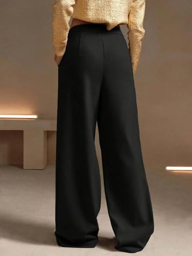 Image of KOTTY Women's Formal Wide Leg Pant Set with Tailored Fit for Office Wear, Casuals Styling, and Elegant Smart Casual Fashion