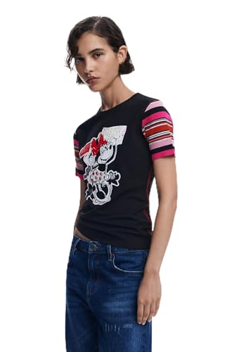 Desigual TS_Minnie, 2000 Black, S