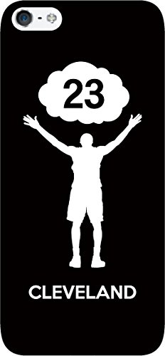 iPhone7/iPhone7_Plus/iPhone/Xperia/Galaxy/その他Android選択可:バスケットシルエット(ブラック/クリーブランド:23番_A) iPhone5c用 iPhone7/iPhone7_Plus/iPhone/Xperia/Galaxy/その他Android選択可:バスケットシルエット(ブラック/クリーブランド:23番_A) iPhone5c用