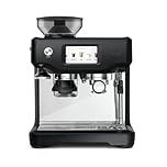 Sage - The Barista Touch - Bean to Cup Coffee Machine with Grinder, Milk Frother and With Cold Brew Fuction, Latte, Cappuccino, Espresso Maker, 5 Presets, 2L, 1680 W, With Cleaning Kit, Black Truffle