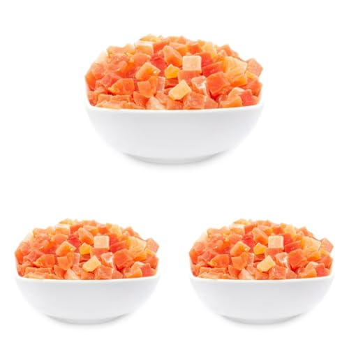 Image of Nurito Premium Dry Fruits (Papaya Dice, 400G), Fresh (Pack of 3)