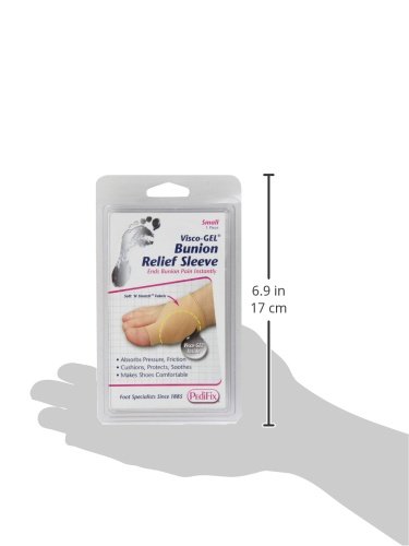Pedifix Visco-Gel Bunion Relief Sleeve, Small #TOP2