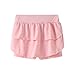 Toddler Kids Girls Fashionable Casual Tennis Fitness Yoga Running Sports Pockets Shorts Skirts Skirt (Pink, 6-7 Years)