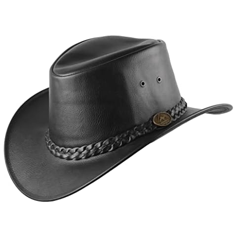 Sombrero SCIPPIS Couta negro y marrón con protección UV Cover