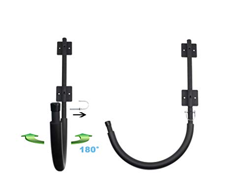 Mrhardware Kayak Wall Rack Canoe Hanging Wall Frame Canoeing Aquaplane Skis Indoor Storage Rack