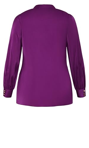 Image of City Chic Women's Plus Size Top - In Awe