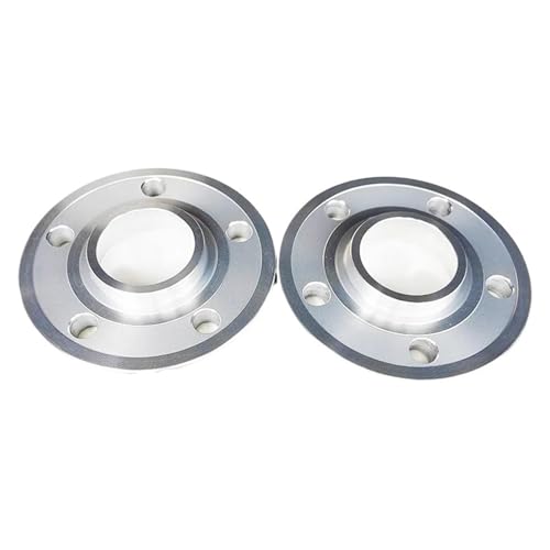 Entretoises de roue 10mm 5x112 pour Benz lot de 2 cales avec boulons 14x1.5 argent