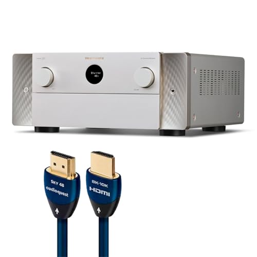 Image of Marantz Cinema 30 11.4 Channel Receiver & AudioQuest Sky 3m HDMI Cable (Silver)
