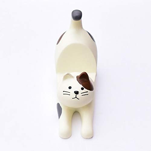 kangOnline Cute Animal Cat Desk Cell Phone Stand Holder Cartoon Smartphone Holder Bracket Ornament for Table Home Office Works Portable