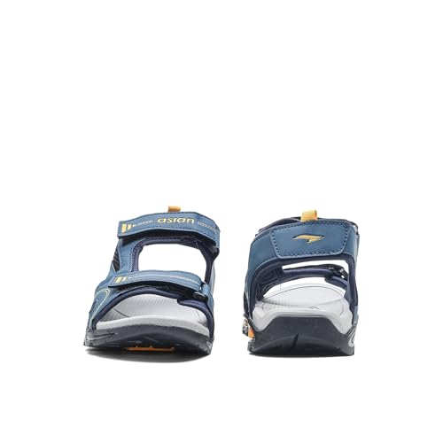 Image of ASIAN Vistara-47 Men's Sandals with Adjustable Straps, Cushioned Footbed & Anti-Skid Sole | Stylish Outdoor Sandals | Lightweight, Ideal for Travel & Beach