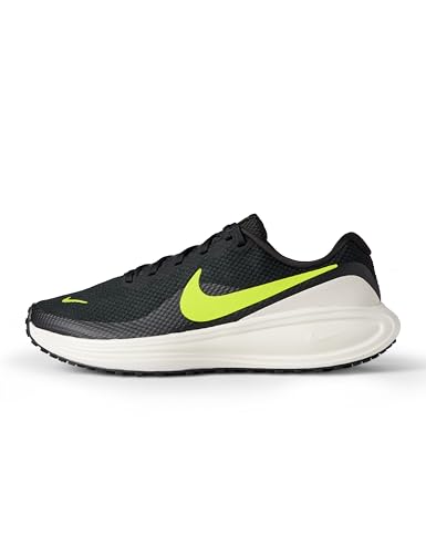 Nike Women's Revolution 8 Road Running Shoes, Black/Cyber-Phantom, 9