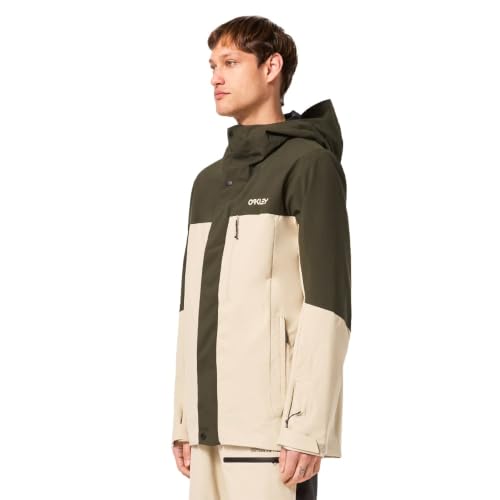 Image of Oakley Mens Oakley Thermonuclear Protection Throwback Thursday Shell Jacket