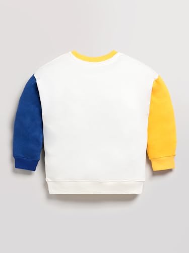 Image of Baby Boys Sweatshirt | Soft Cotton Pullover Top for Winter | Cute & Cozy Casual Wear for Kids