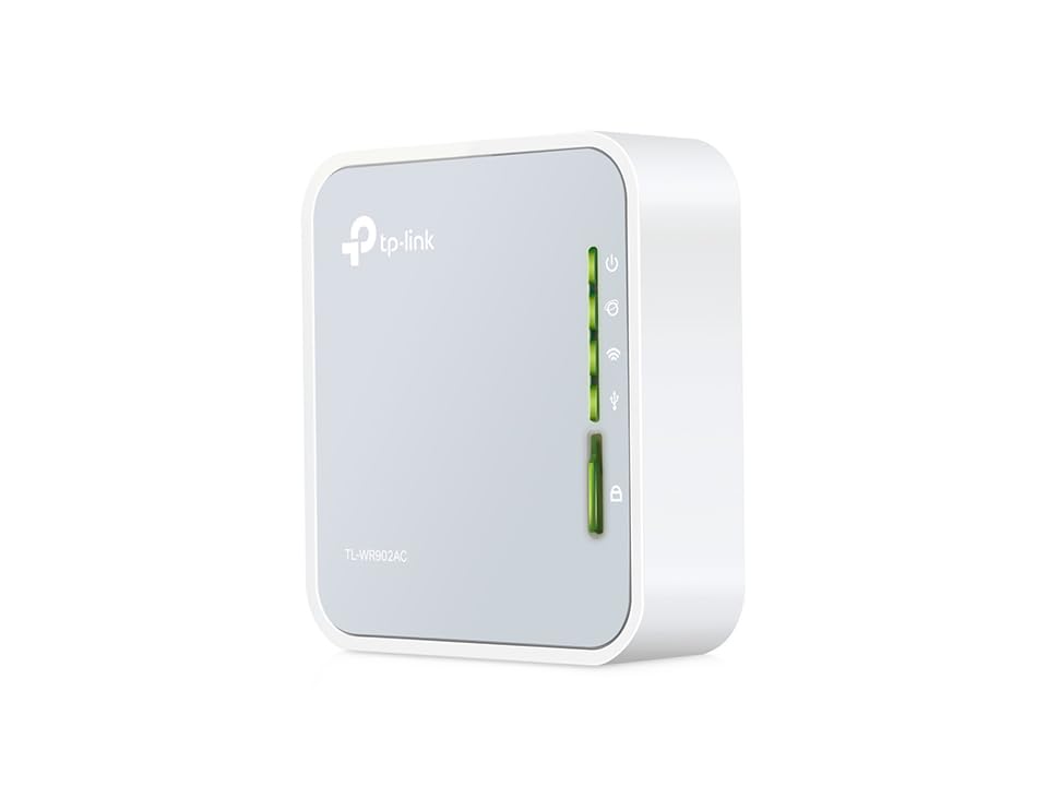 TP-Link AC750 Wireless Portable Nano Travel Router(TL-WR902AC) - Support Multiple Modes, WiFi Router/Hotspot/Bridge/Range Extender/Access Point/Client Modes, Dual Band WiFi, 1 USB 2.0 Port - Image 4