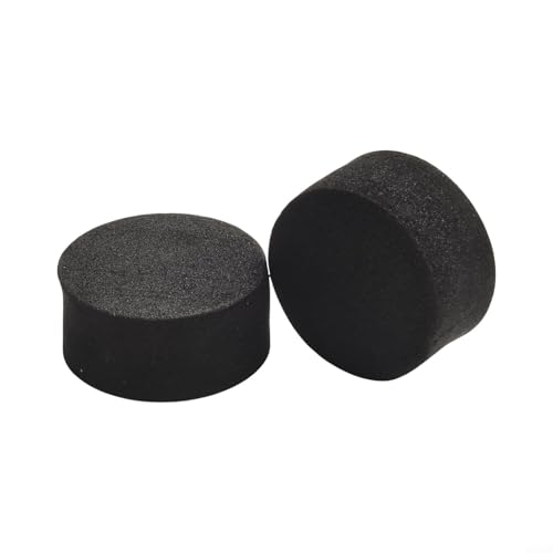 Paquete de 50 almohadillas de aislamiento de altavoces diseñadas para proporcionar la máxima estabilidad bajo amplificadores y altavoces (20 x 10 mm)