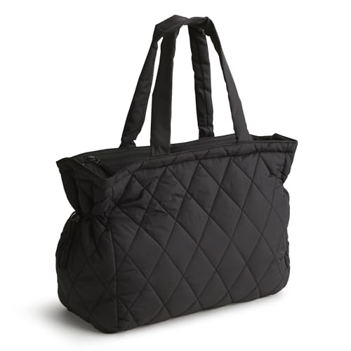 Vera Bradley Women's Featherweight Knollton Travel Tote Bag, Moonless Night, One Size