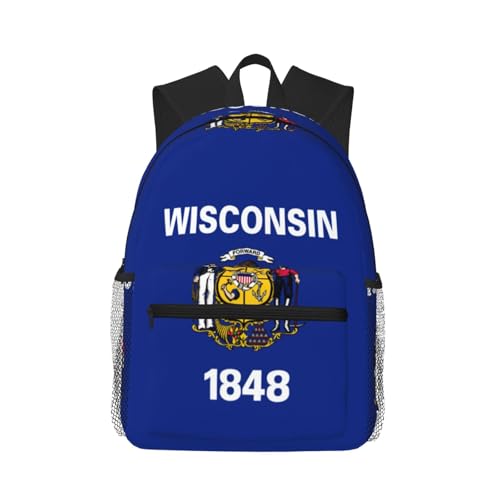 Sac à dos voyage EdWal Wisconsin Noir de l'université aux déplacements business