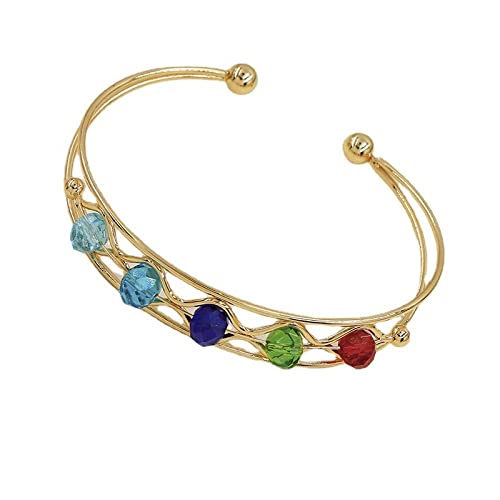Zlatomu Bracelet pour Femme, Lignes De Découpe Géométriques Colorées Fashion Punk Feng Bracelet, Bijoux De Brassard Réglables Minimalistes pour Femmes, Accessoires De Mode Personnalisés, Jaune Zlatomu Bracelet pour Femme, Lignes De Découpe Géométriques Colorées Fashion Punk Feng Bracelet, Bijoux De Brassard Réglables Minimalistes pour Femmes, Accessoires De Mode Personnalisés, Jaune