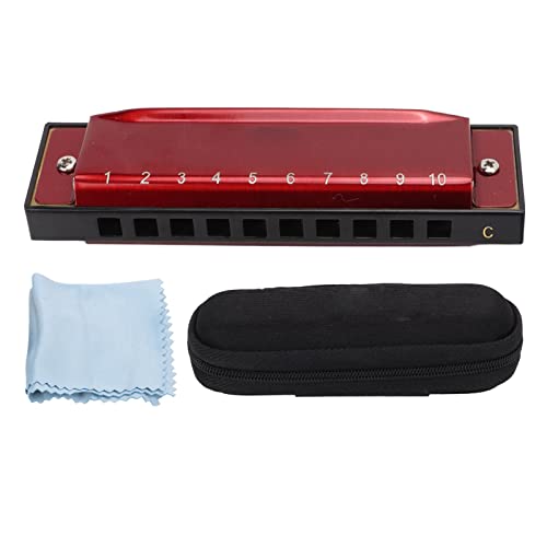 Harmonica pour débutant, orgue à bouche au son agréable facile à jouer pour la performance pour les adultes pour jouer(rouge) - Les Beatles, Paul McCartney, John Lennon, RIngo Starr, George Harrison Harmonica pour débutant, orgue à bouche au son agréable facile à jouer pour la performance pour les adultes pour jouer(rouge) – Image 7
