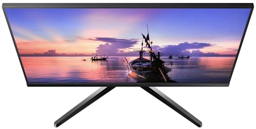 Image of Samsung 27 inch Computer Monitor (2026 Model) - FHD 1080p Display, 75Hz, AMD FreeSync, HDMI, 3-Sided Border-Less, Ideal for Home & Business, Dark Blue Gray w /DKZ USB Port Expander