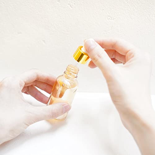 Amazon.co.jp: 【スポイトボトルグラス】30ml イエローゴールド