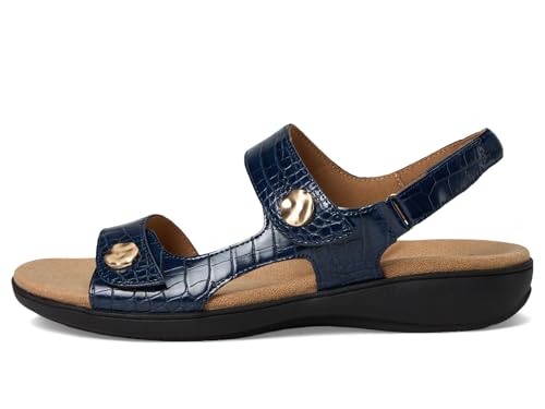 Trotters Women's Romi Croco Flat Sandal4