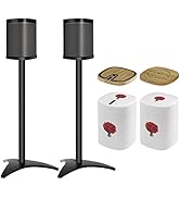 Speaker Stand for Sonos One, One SL &amp; Play 1 Speaker with Speaker Covers and Speaker Stickers, He...