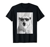Photo Gallery orso polare con occhiali da sole animale marino meme hipster maglietta Photo Gallery orso polare con occhiali da sole animale marino meme hipster maglietta